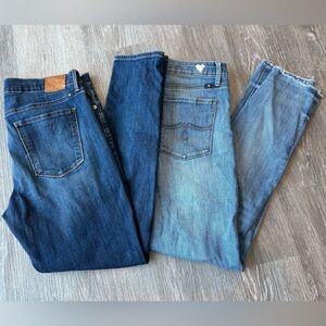 Lucky Brand set of 2 skinny jeans